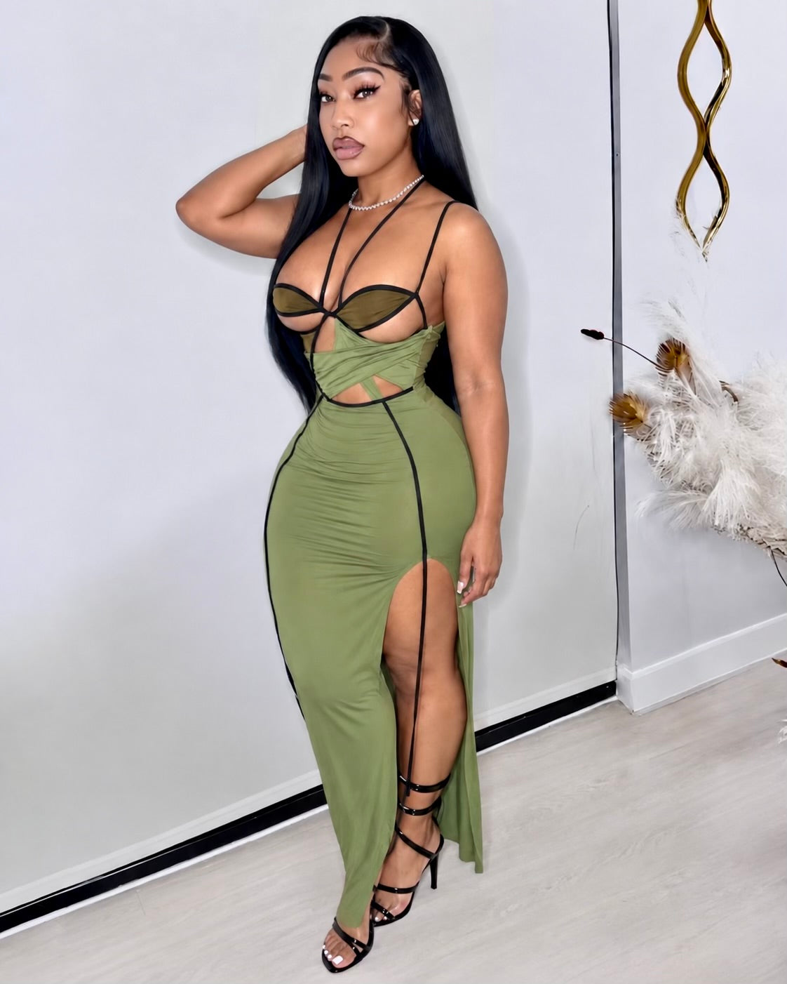 OLIVE OIL DRESS