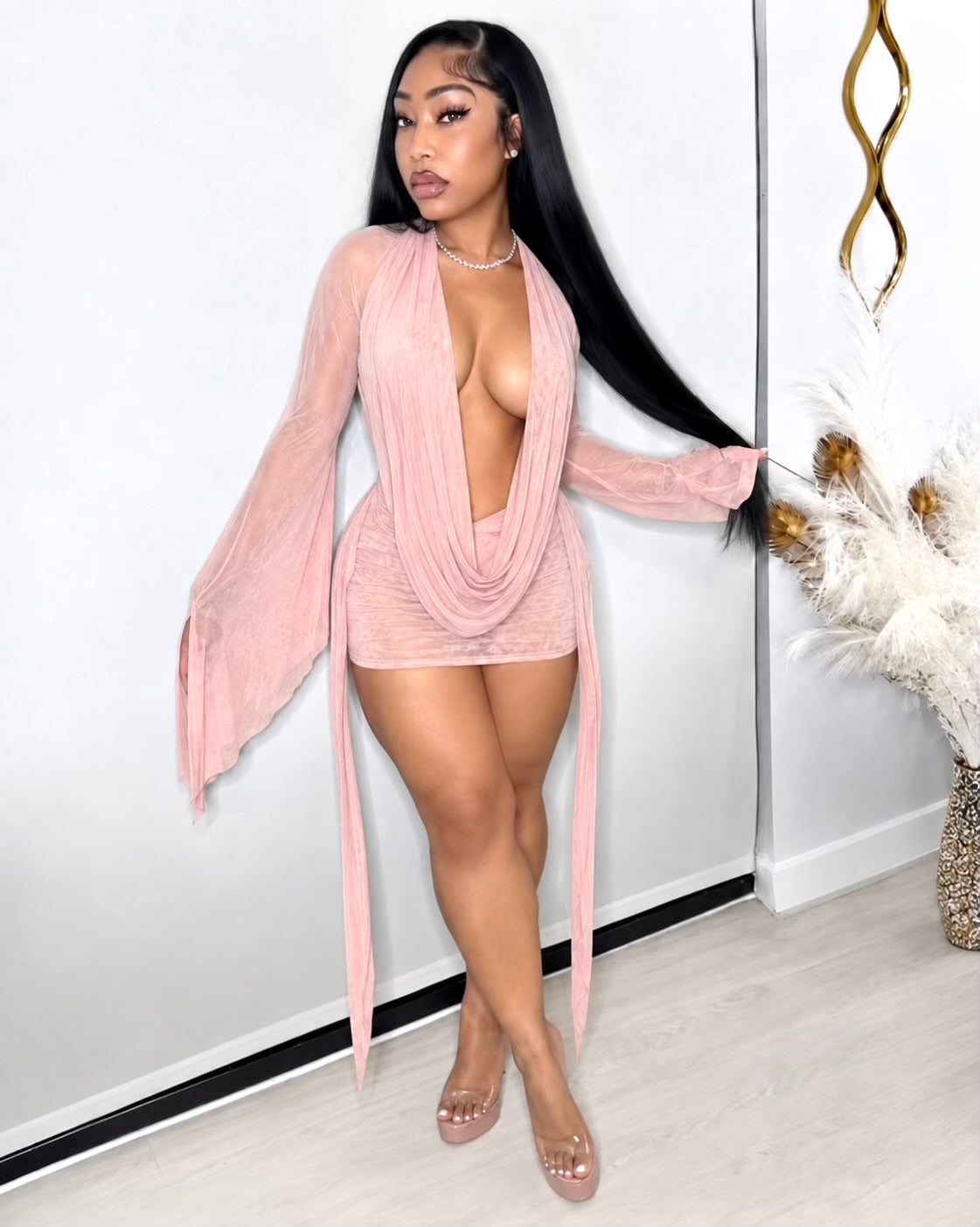 BLUSH DRESS