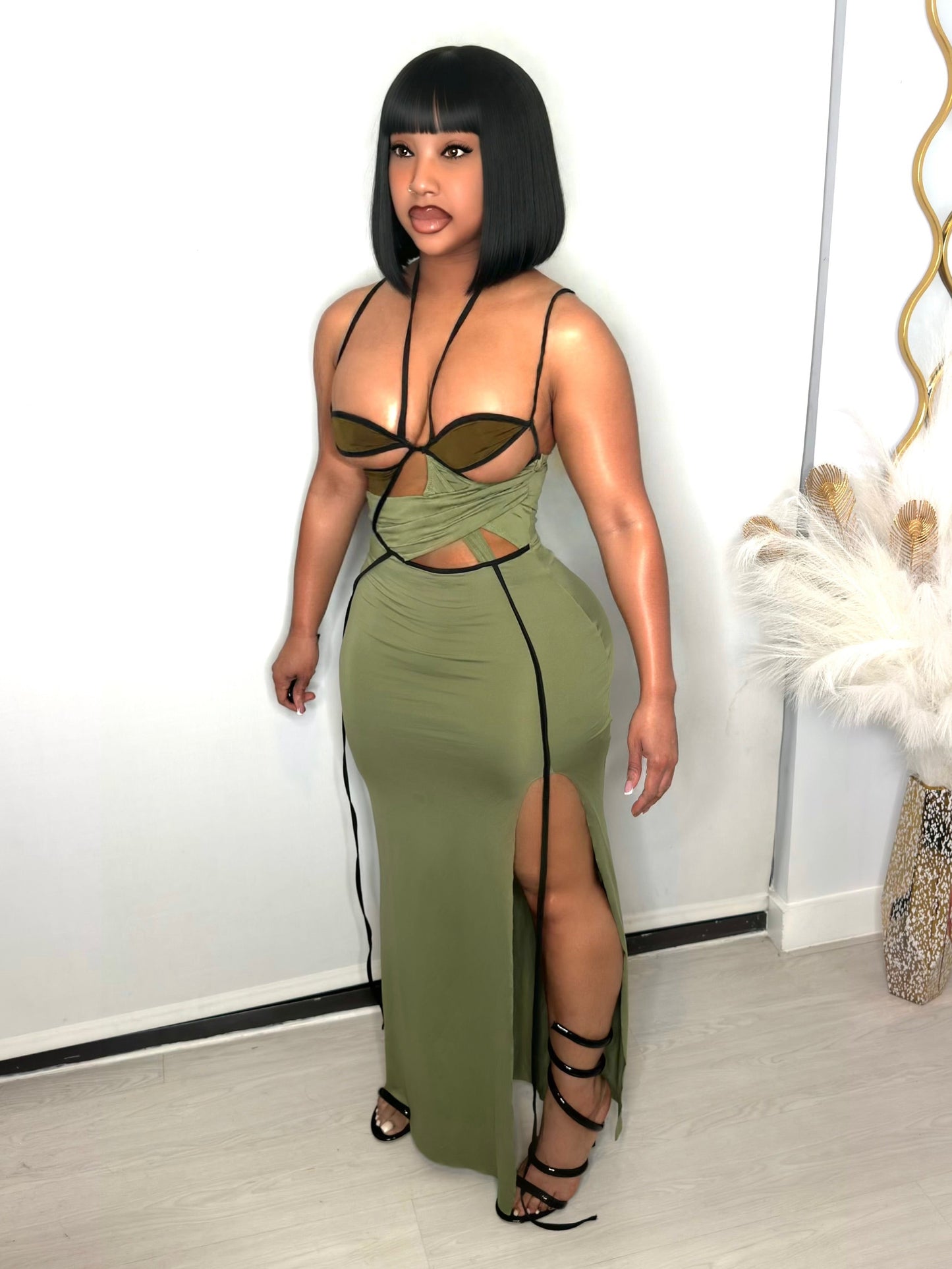 OLIVE OIL DRESS