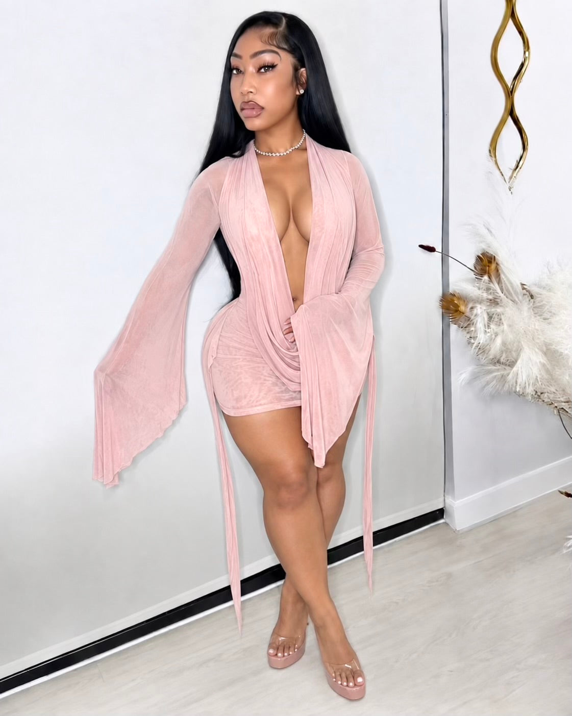 BLUSH DRESS