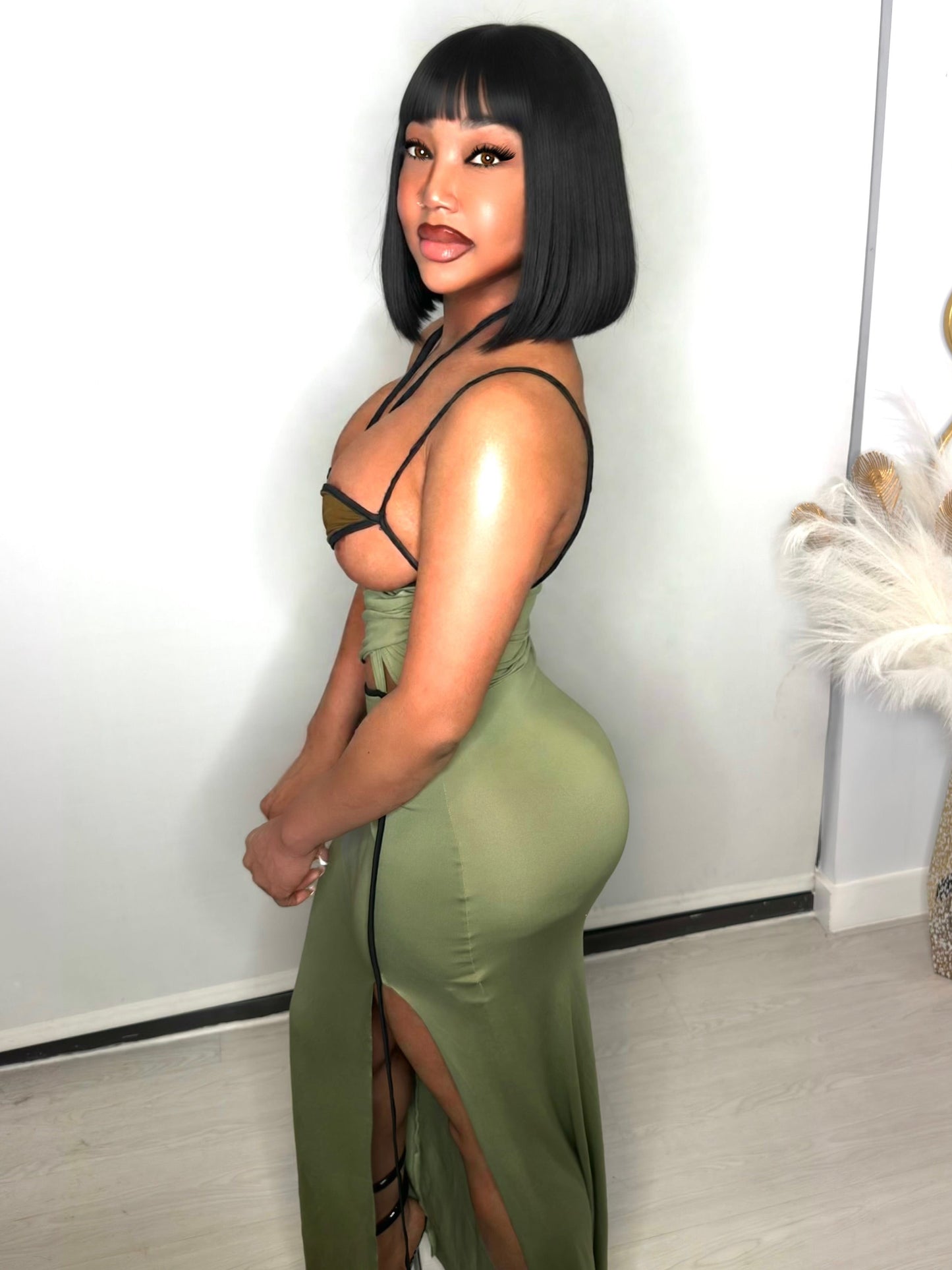 OLIVE OIL DRESS