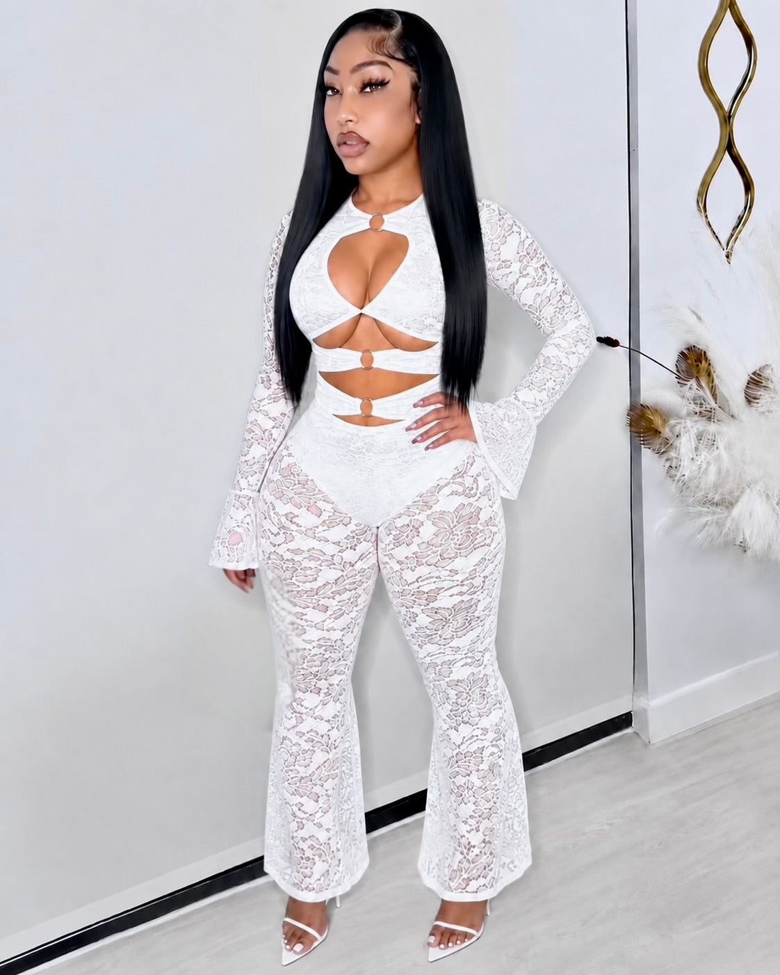 IVORY JUMPSUIT