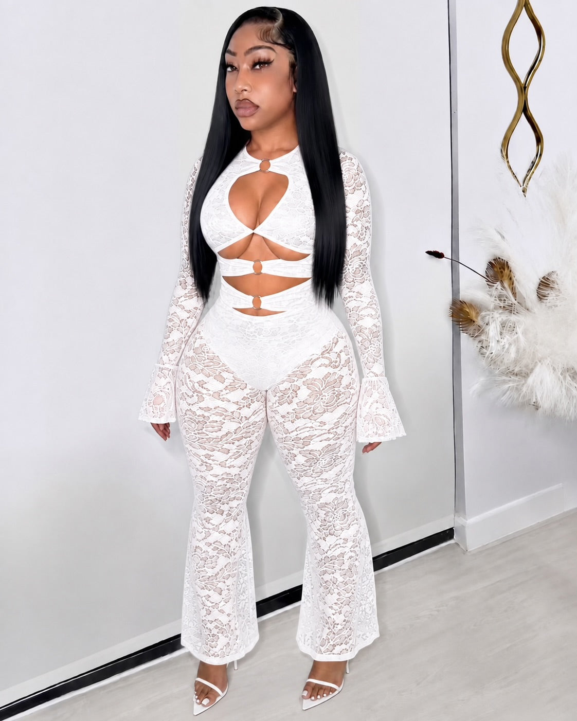 IVORY JUMPSUIT