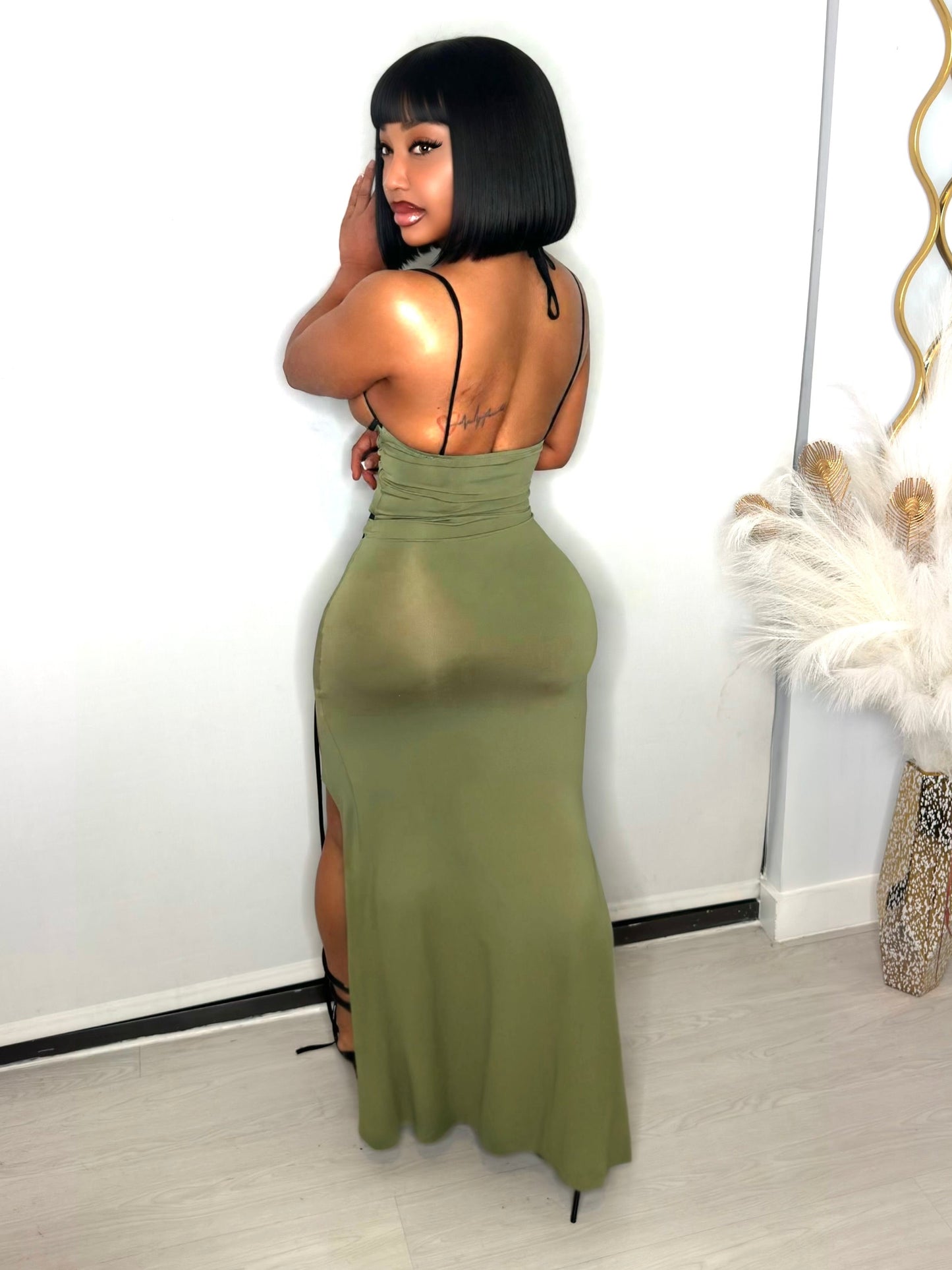 OLIVE OIL DRESS