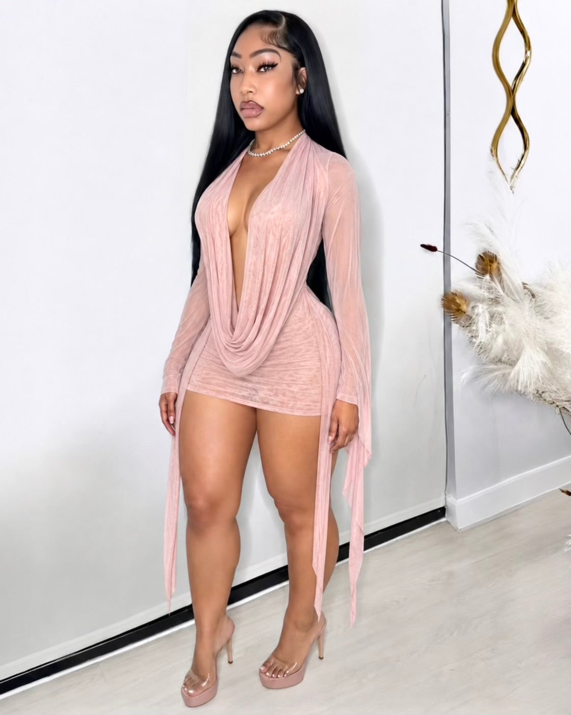 BLUSH DRESS