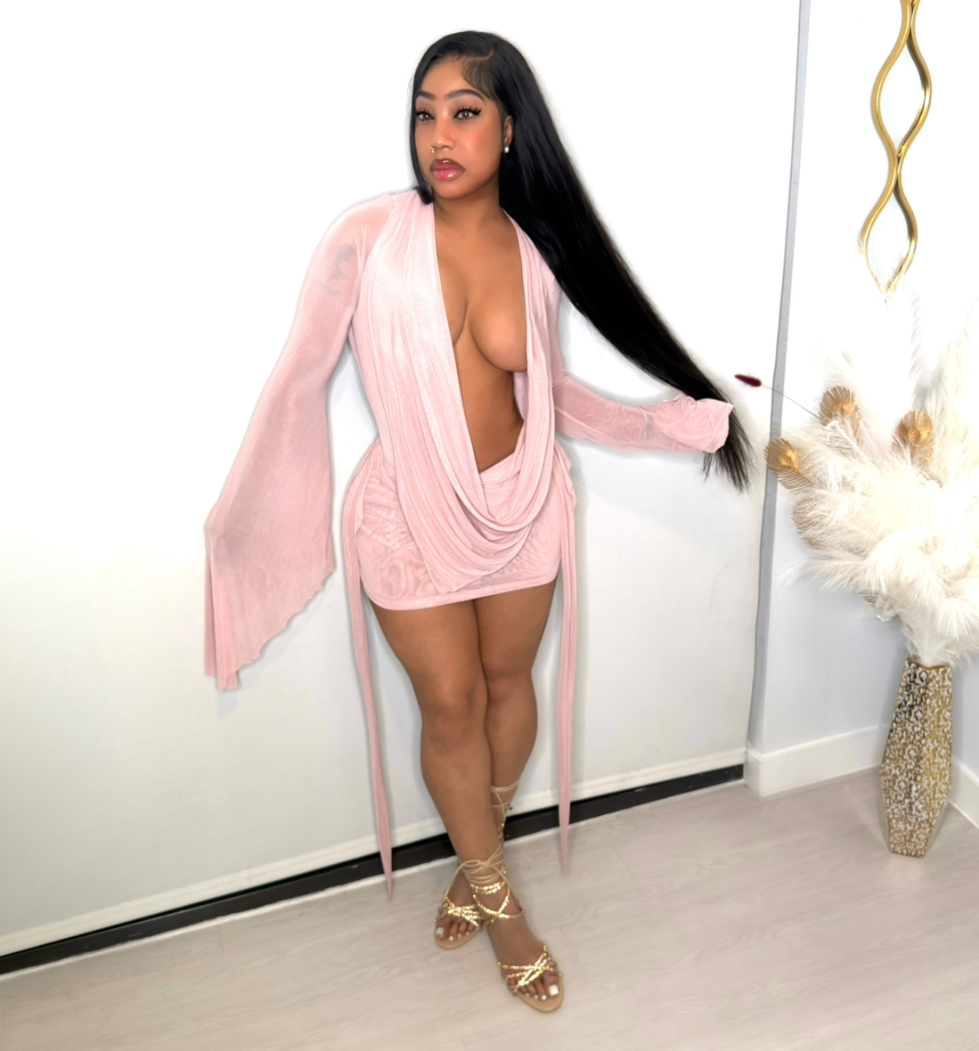 BLUSH DRESS